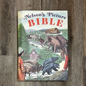Vintage Nelson’s Picture Bible 1973 Picture Bible - Illustrated Hardcover